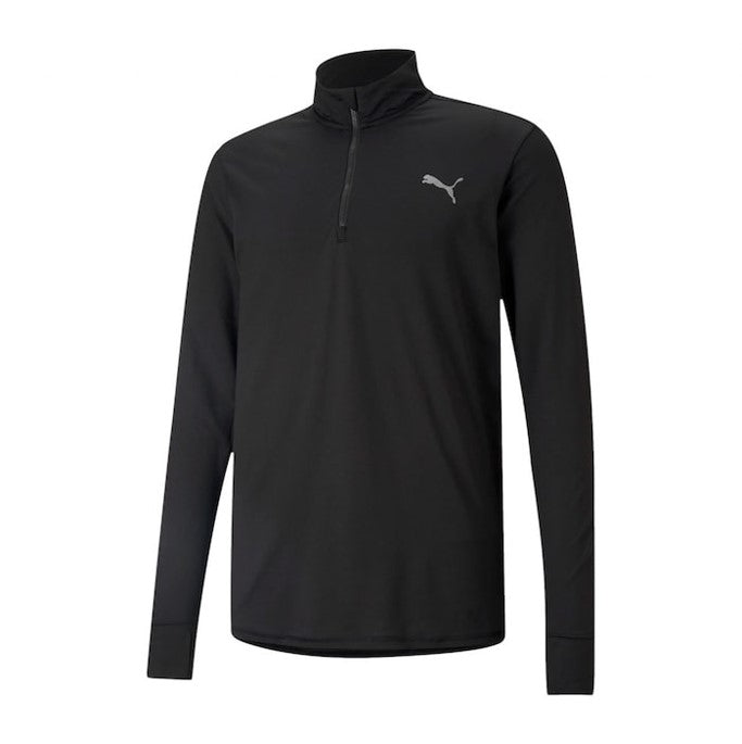 Sudadera Puma Run Favorite 1/4 Zip M | Ideal para Correr en Climas Frescos