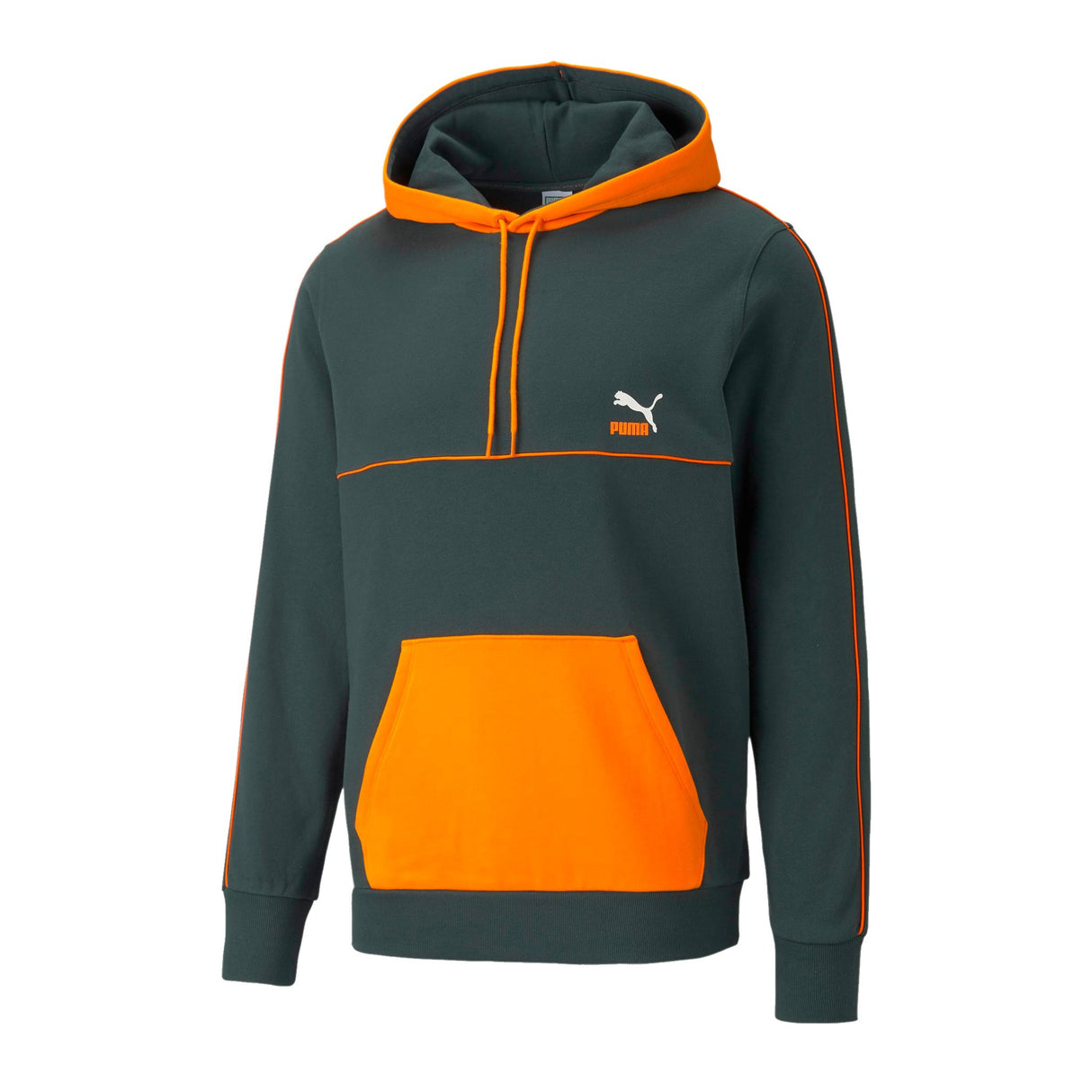 Sudadera Puma CLSX Piped Hoodie TR – Modernidad y Estilo Casual Deportivo