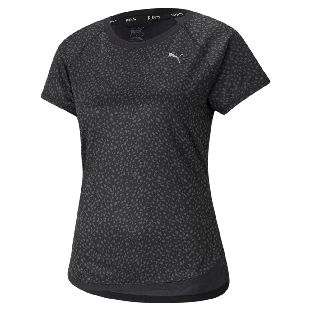 Playera Puma Run Graphic SS Mujer | Estampado Llamativo y Tejido Ligero