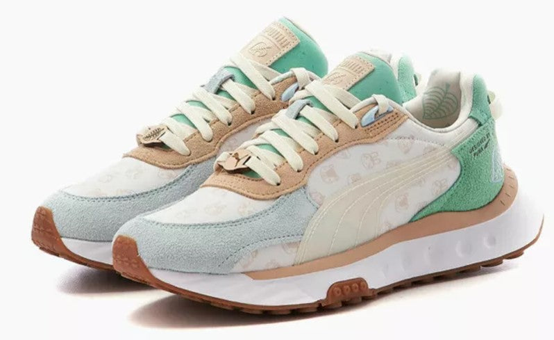 Tenis Puma Wild Rider x Animal Crossing | Colaboración Lúdica y Colorida