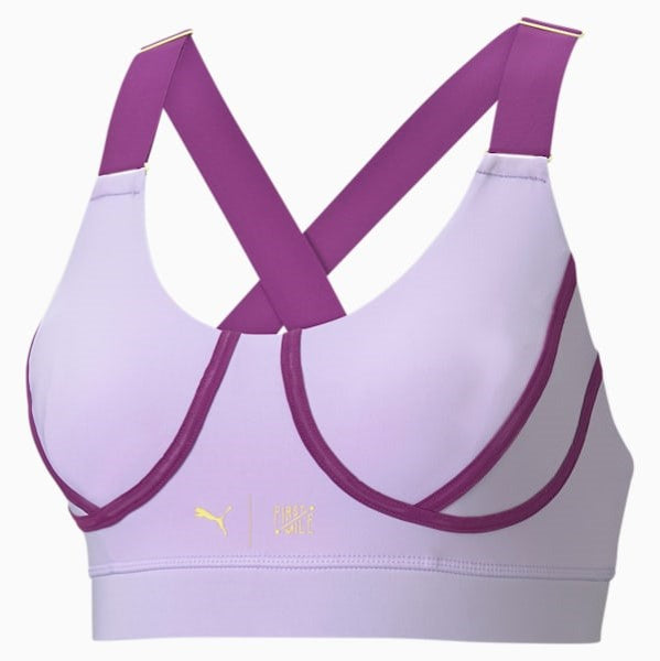 Top Puma Train First Mile Mid Impact Bra – Soporte y Comodidad para Entrenamientos Intensos