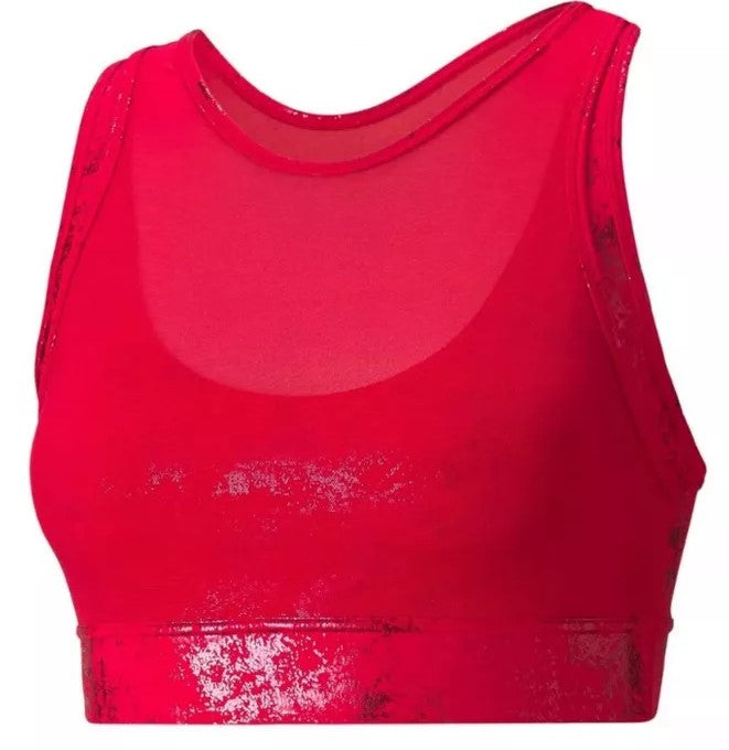 Top Deportivo Puma Mid Impact Fashion Luxe ELLAVATE | Sujeción Media para Mujer