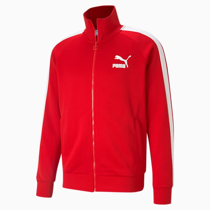 Sudadera Puma Iconic T7 PT | Chaqueta con Bandas Clásicas y Corte Deportivo